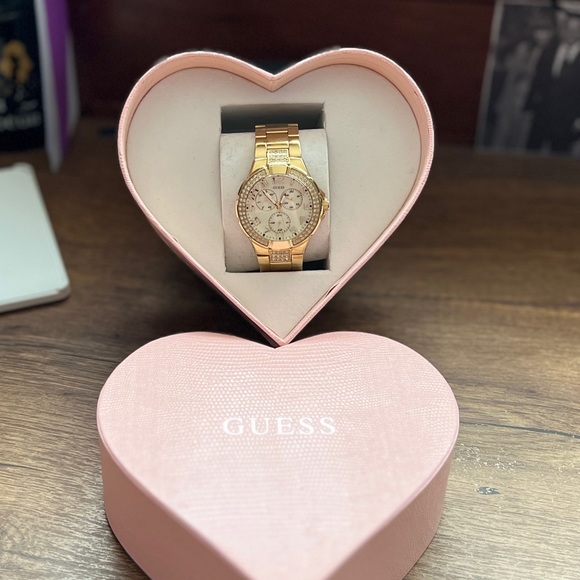 GUESS Women’s Multi-Function Gold-Tone Sport Watch - Picture 6 of 16